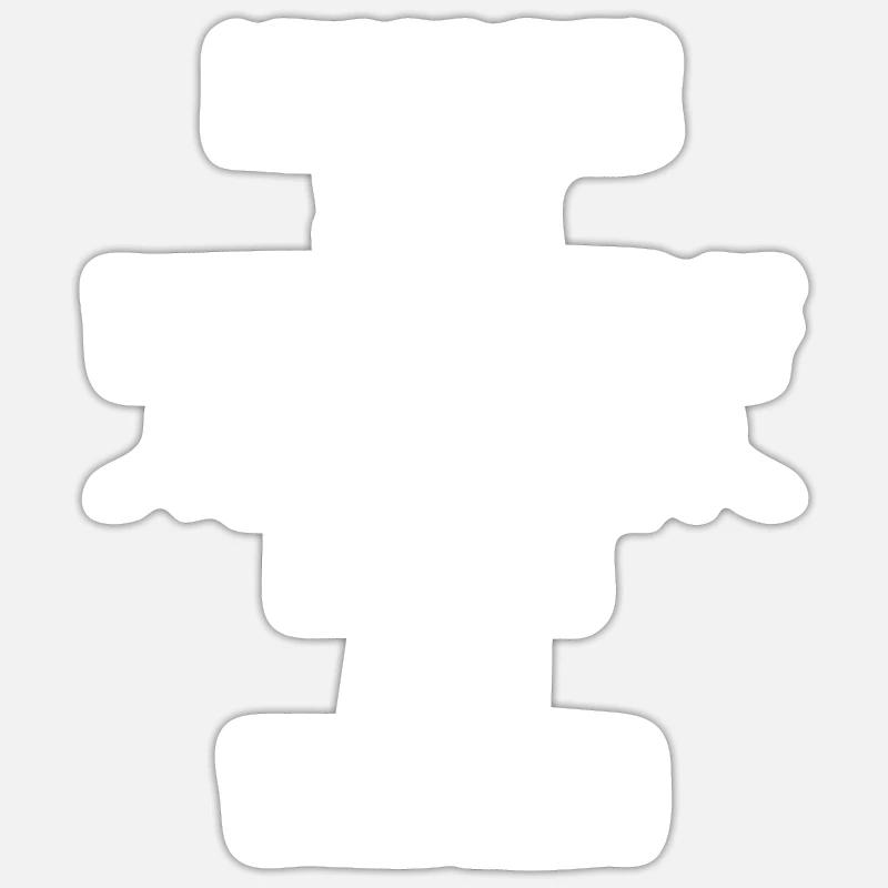 Armdrücker Sticker Größe S (10 x 10 cm)