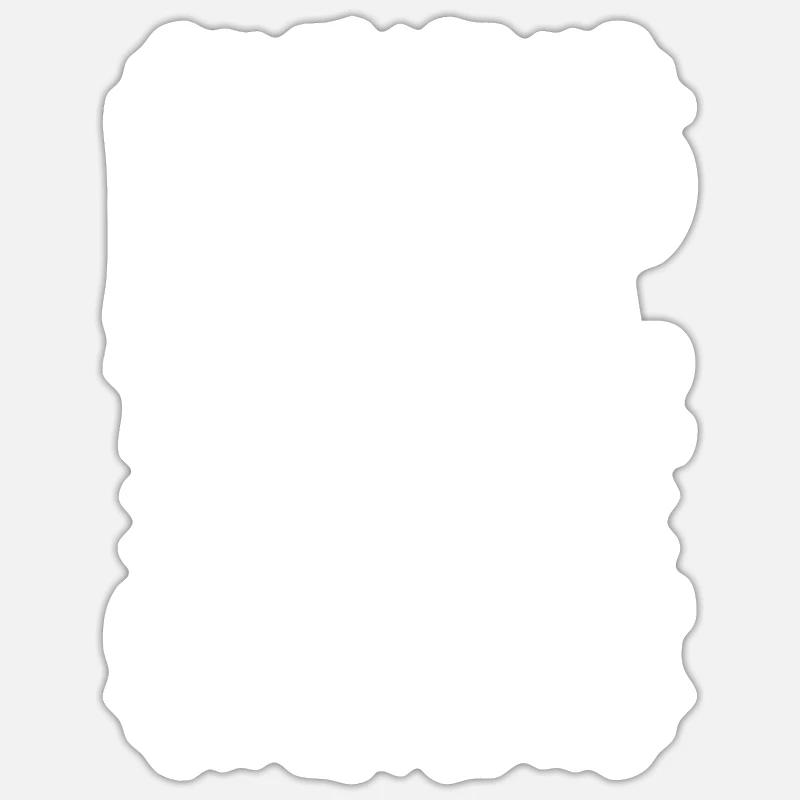 Ich späne, also bin ich ein Glaskünstler - Chip Sticker Größe S (10 x 10 cm)