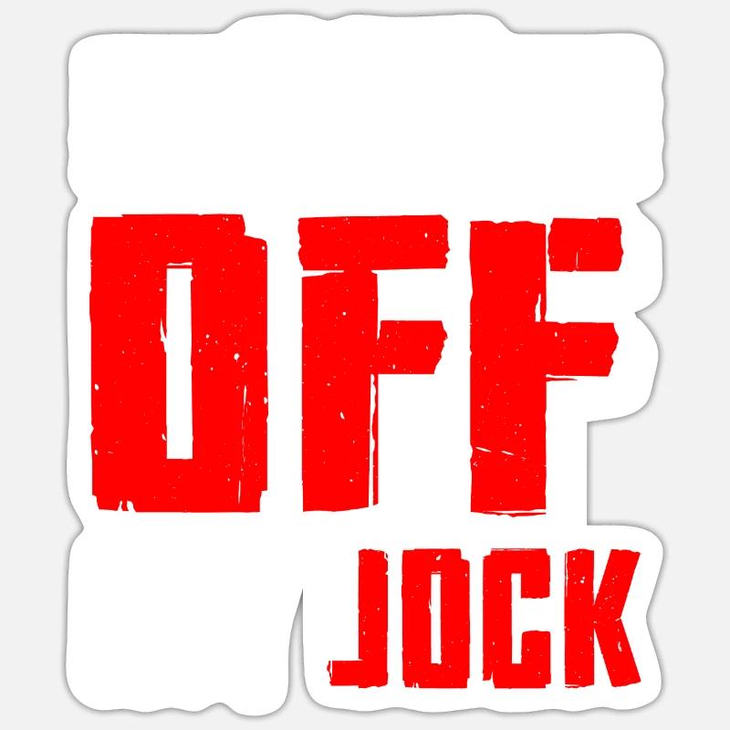 Descends de mon Jock 5 Sticker taille S (10 x 10 cm)