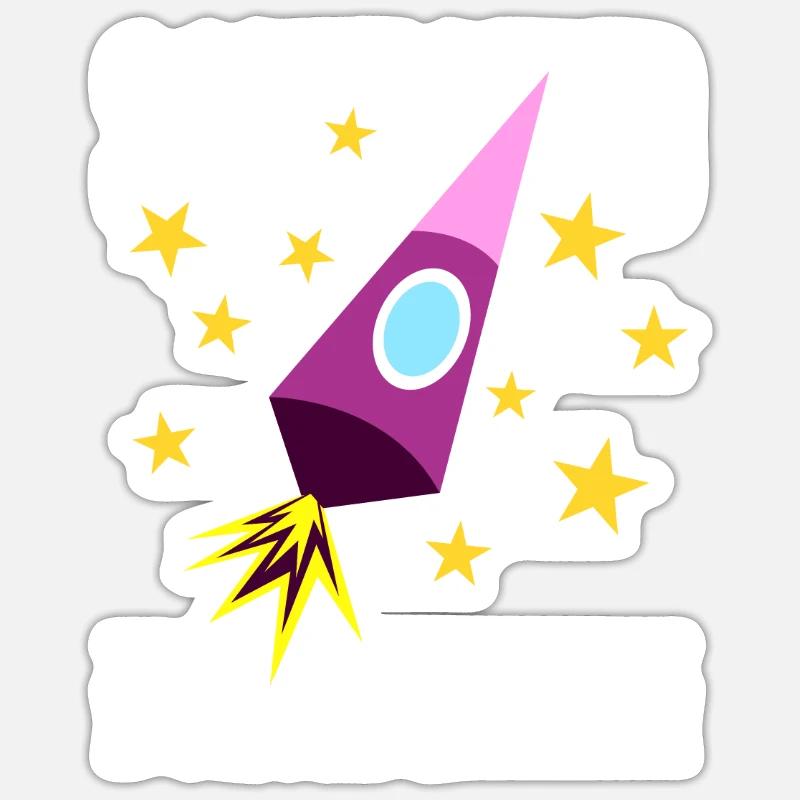 Schulkind Endlich Durchstarten - Sticker Größe S (10 x 10 cm) - Mattweiß