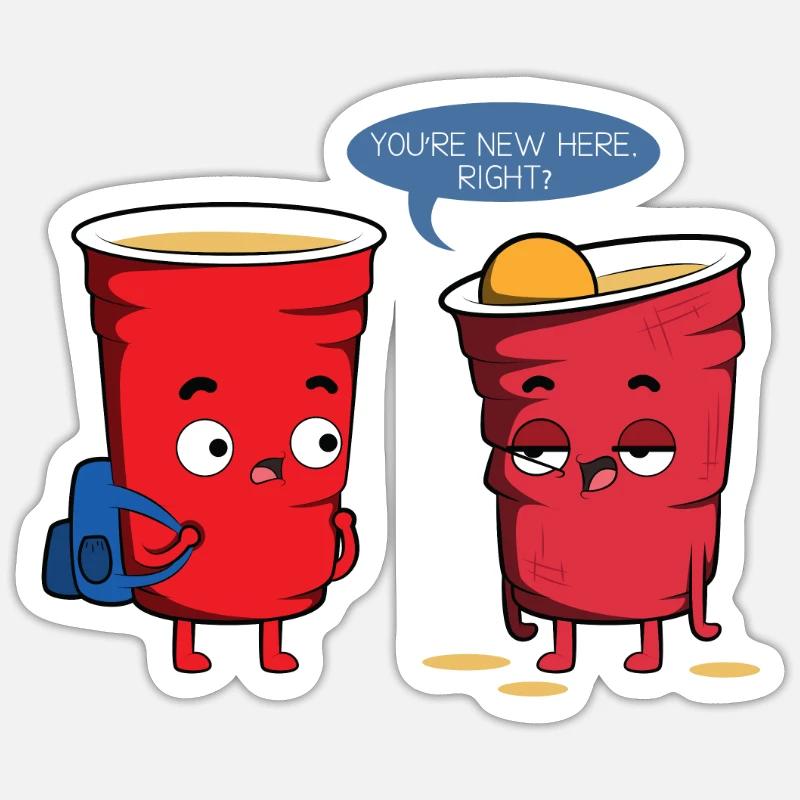 Sticker taille S (10 x 10 cm) - 