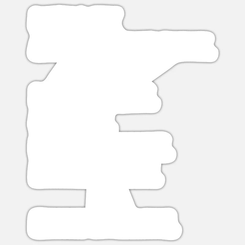 Sticker Größe S (10 x 10 cm) - 