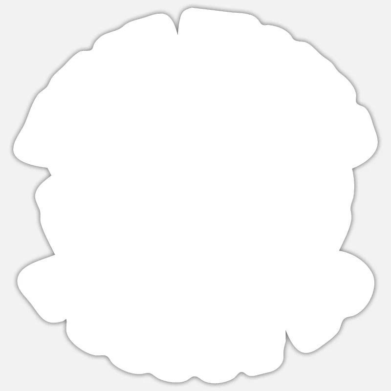 Éclaireur - Sticker taille S (10 x 10 cm) - blanc mat
