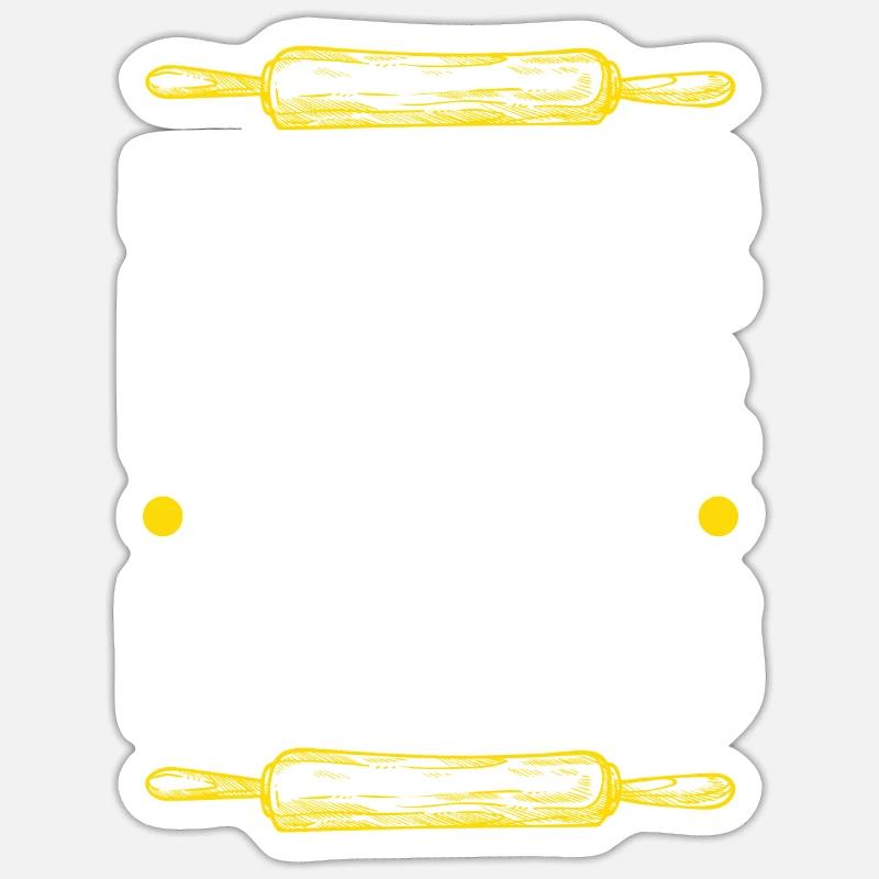 Odeur de cuisson Sticker taille S (10 x 10 cm)