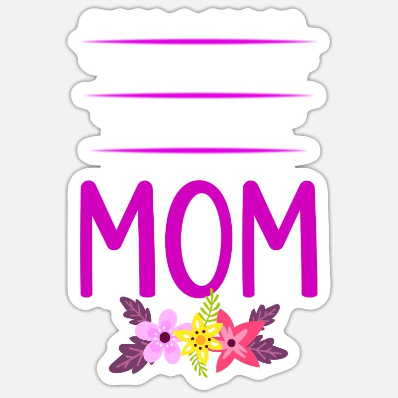 Belle-mère Sticker taille S (10 x 10 cm)