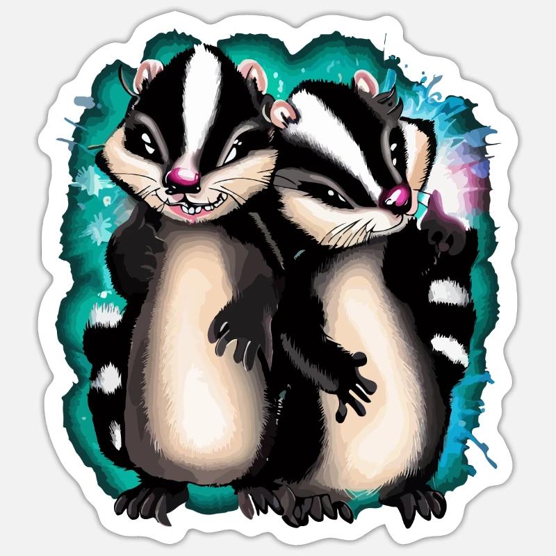 Sticker taille S (10 x 10 cm) - 