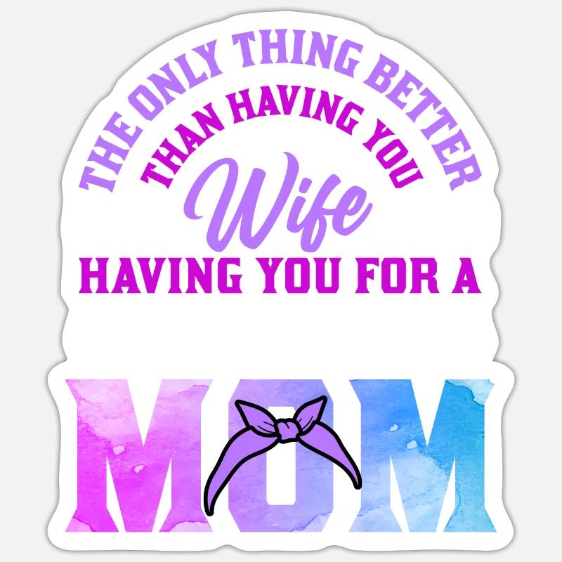 Stiefmutter Muttertag Stiefmama Mutter Sticker Größe S (10 x 10 cm)