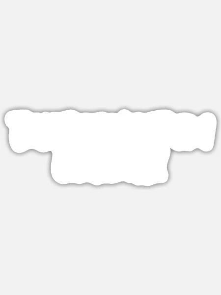 Feuerwehr - Tapferkeit im Einsatz - Sticker Größe S (10 x 10 cm) - Mattweiß