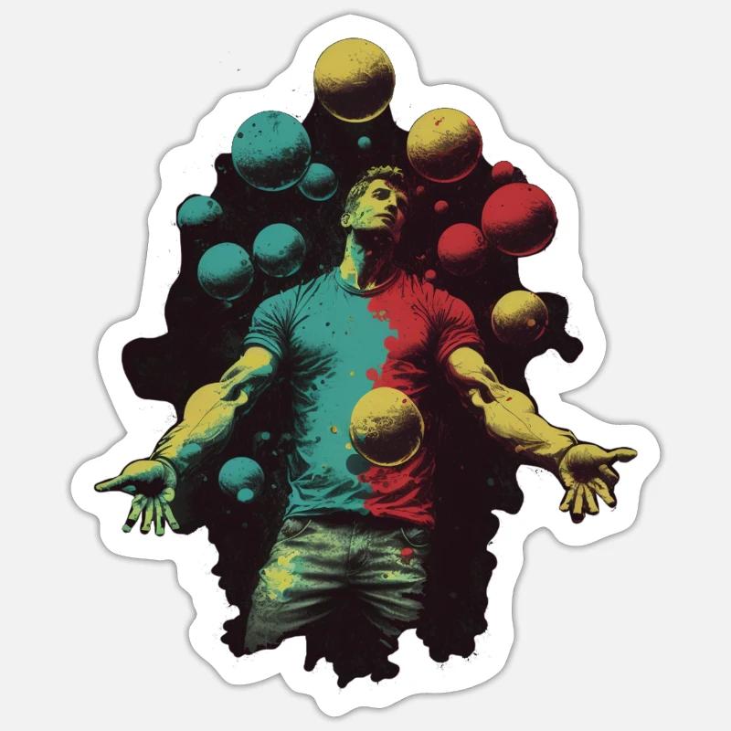 Sticker taille S (10 x 10 cm) - 