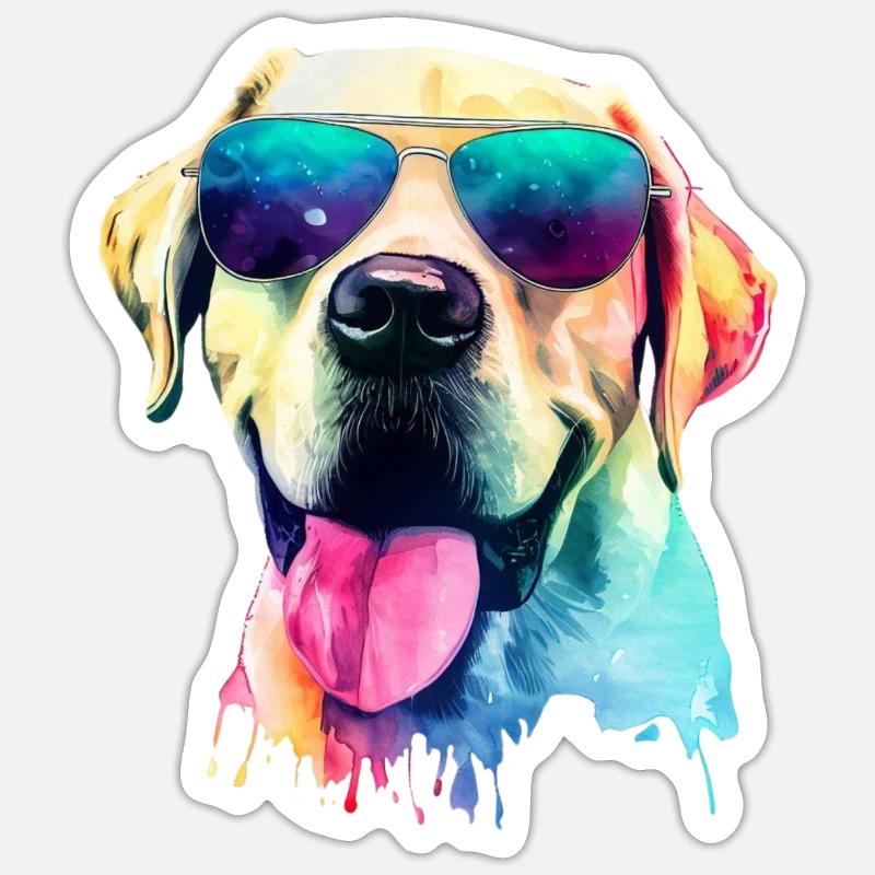 Sticker Größe S (10 x 10 cm) - 