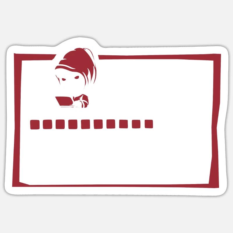 Sticker Größe S (10 x 10 cm) -