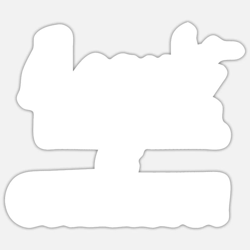 Sticker Größe S (10 x 10 cm) - 