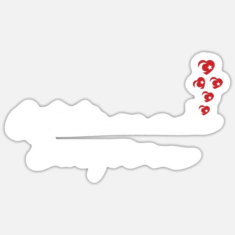 Ottoman Empire - Sticker size S (10 x 10 cm) - white matte