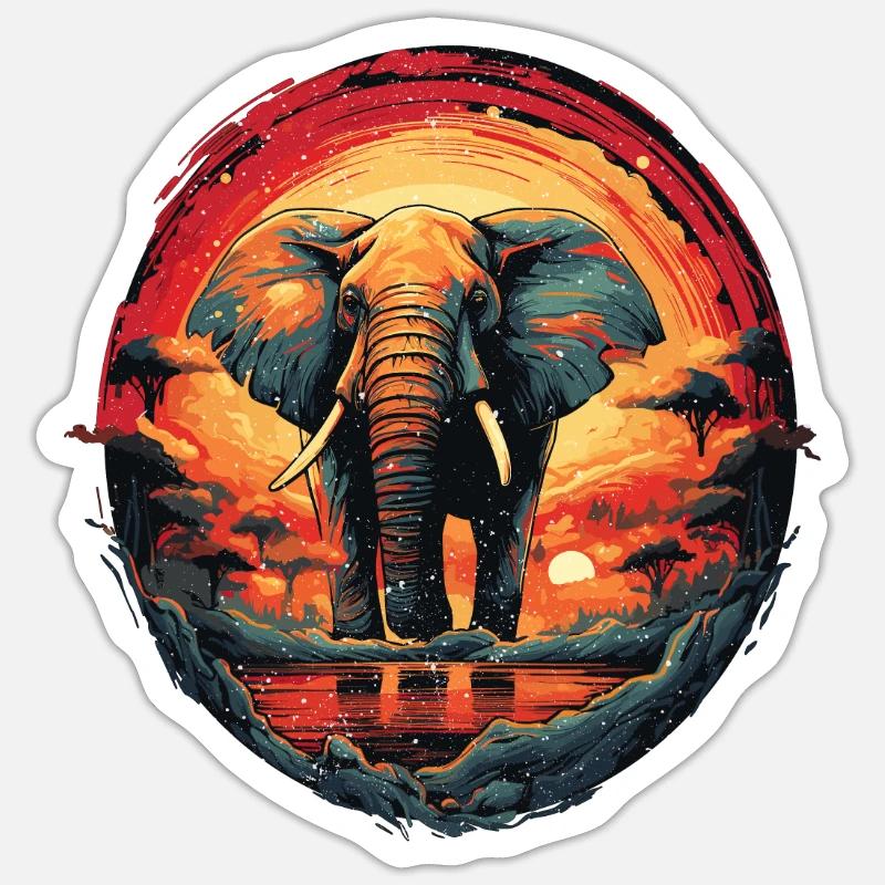 Sticker Größe S (10 x 10 cm) - 