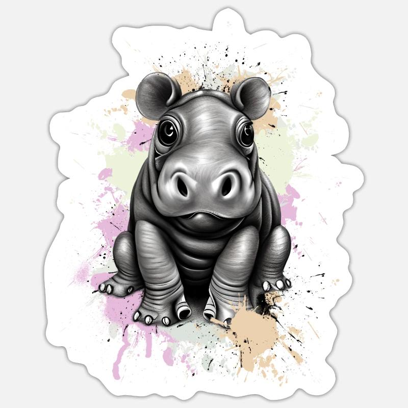 Sticker Größe S (10 x 10 cm) - 