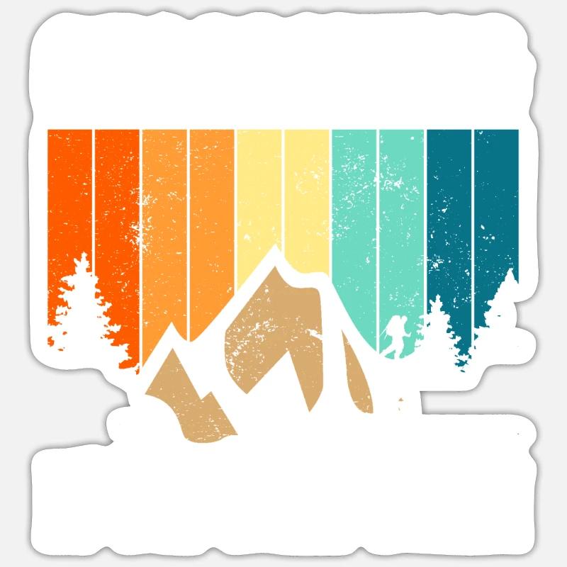 Geocaching ist mein Diätplan - Geocaching - Sticker Größe S (10 x 10 cm) - Mattweiß