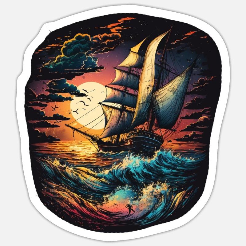 Sticker taille S (10 x 10 cm) - 