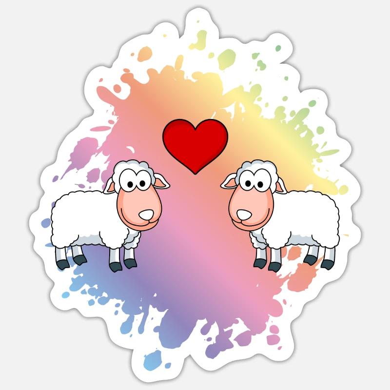 Sticker Größe S (10 x 10 cm) - 