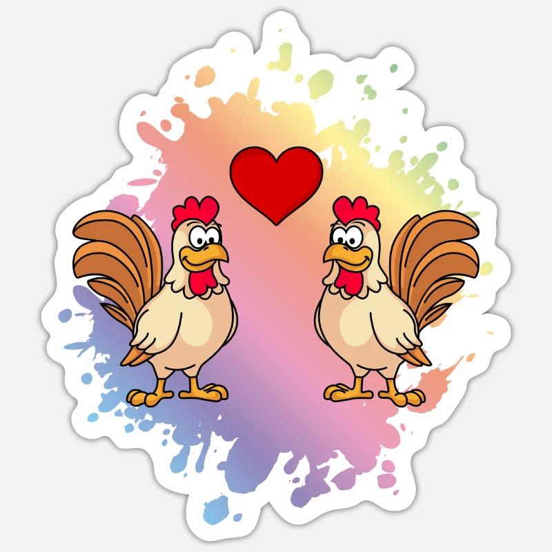 Sticker Größe S (10 x 10 cm) - 