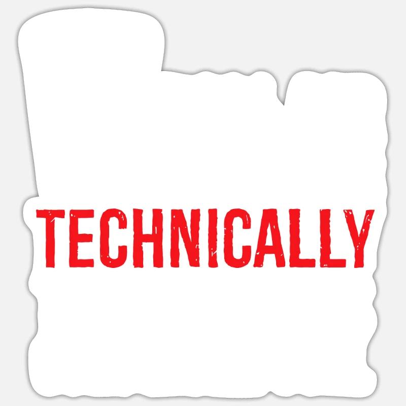 Funny Science, Physics Lover, Science Student Sticker size S (10 x 10 cm)