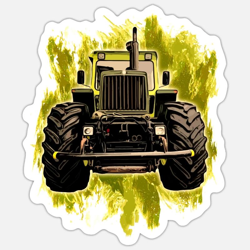 MB trac Front - Sticker size S (10 x 10 cm) - white matte