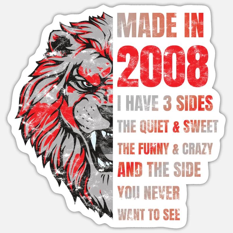 Sticker taille S (10 x 10 cm) - 
