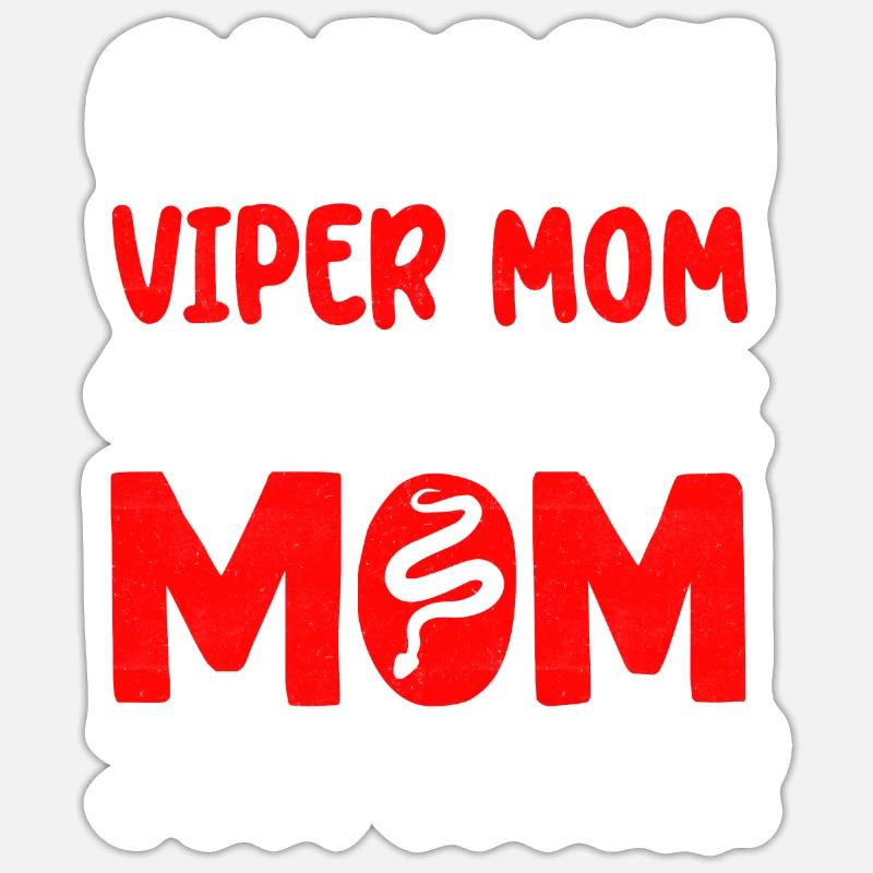Snake owners - Sticker size S (10 x 10 cm) - white matte