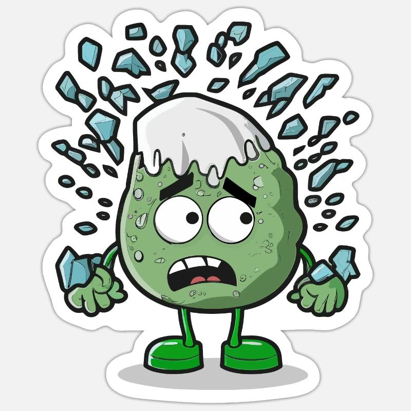 Steves Stash - Sticker size S (10 x 10 cm) - white matte