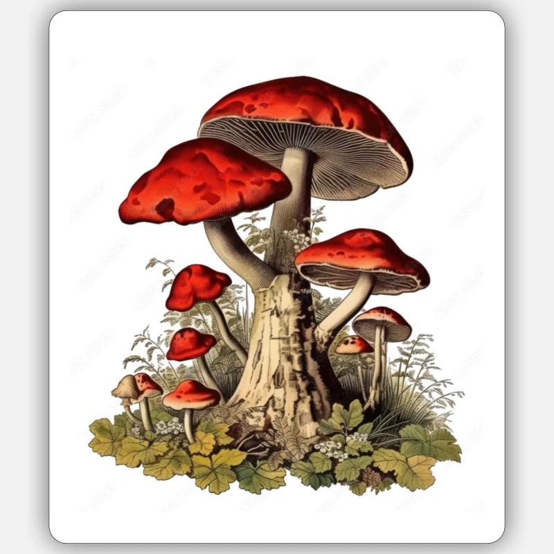 Mon design - Sticker taille S (10 x 10 cm) - blanc mat