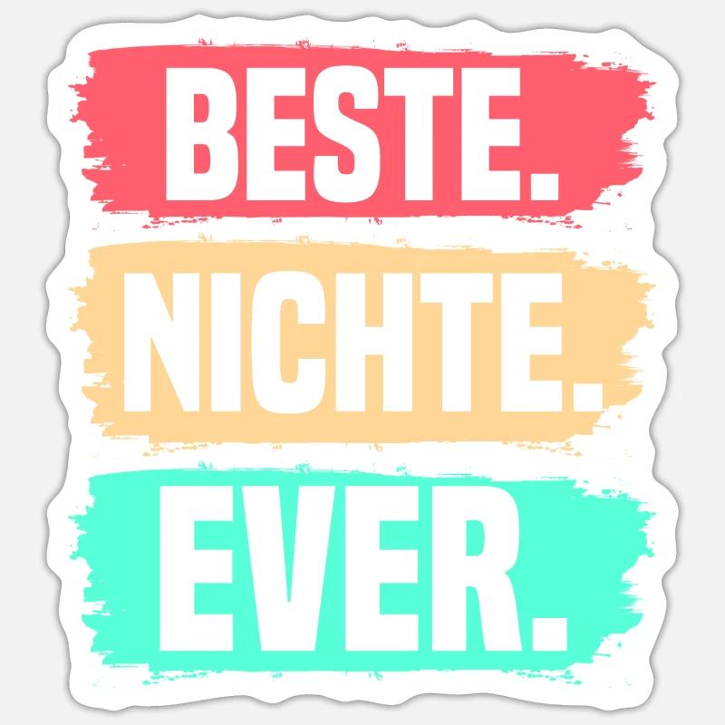 Sticker Größe S (10 x 10 cm) - 