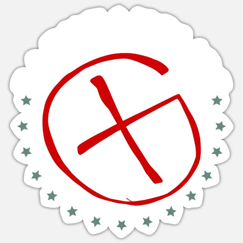 Sticker taille S (10 x 10 cm) - 