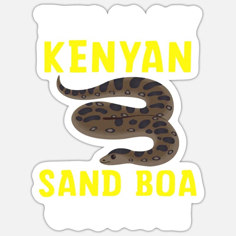 Snake owners - Sticker size S (10 x 10 cm) - white matte