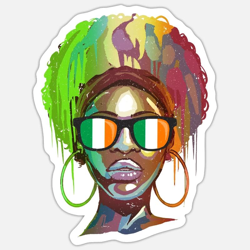 Sticker taille S (10 x 10 cm) - 