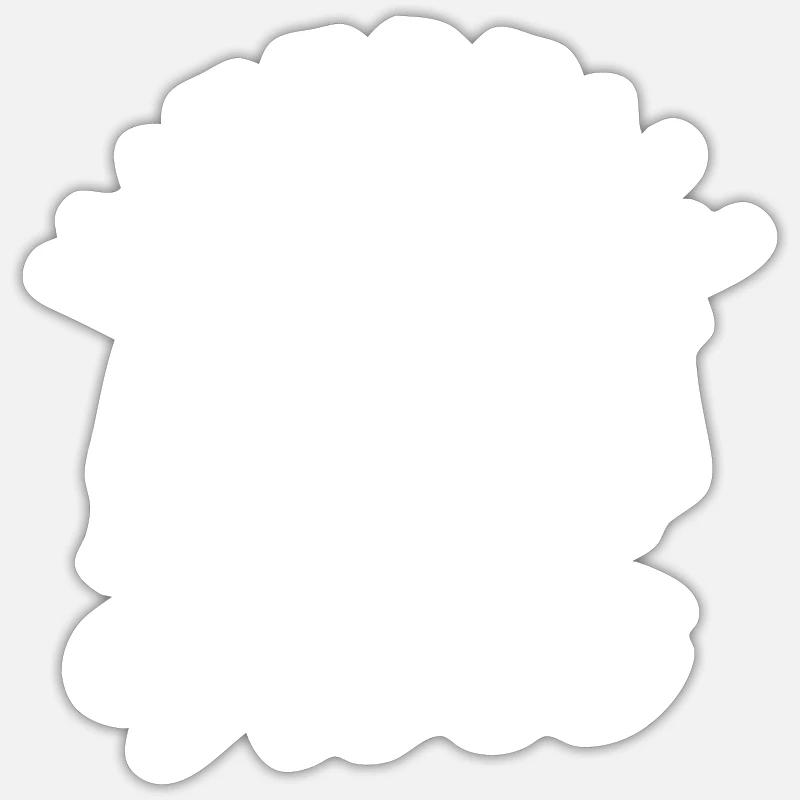 Waterfall Vibes - Dusche Sticker Größe S (10 x 10 cm)