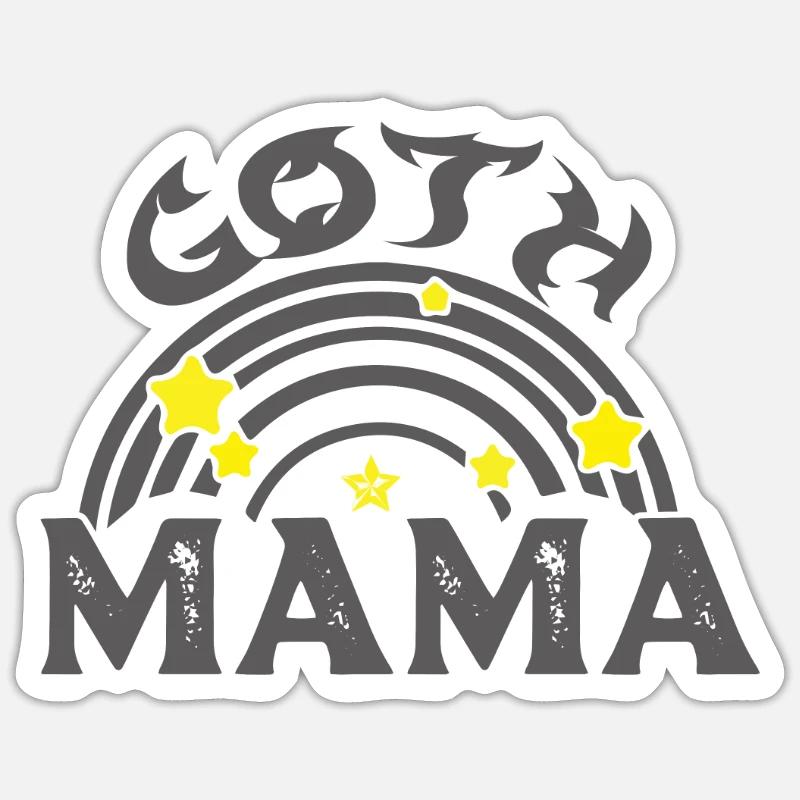 Goth Emo - Sticker size S (10 x 10 cm) - white matte