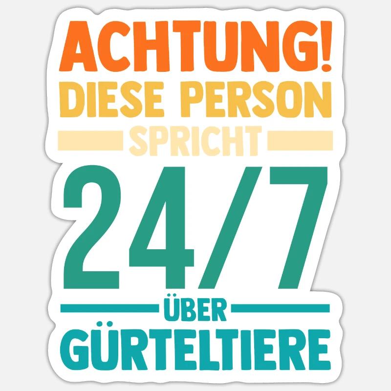 Sticker Größe S (10 x 10 cm) - 