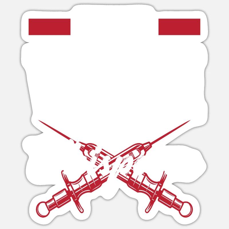 Puncture force Sticker size S (10 x 10 cm)
