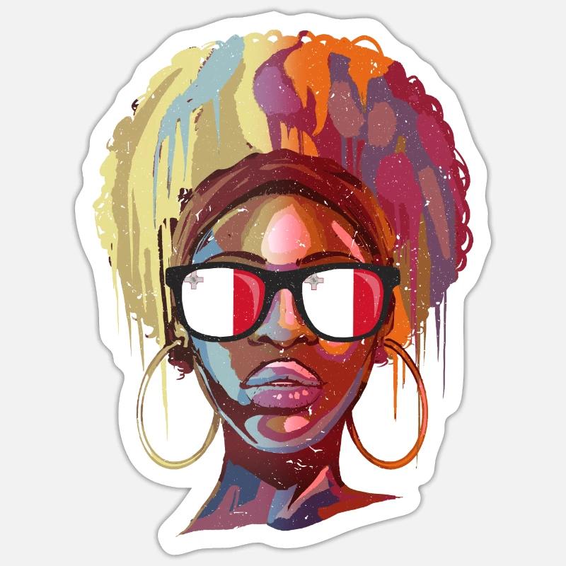 Sticker taille S (10 x 10 cm) - 