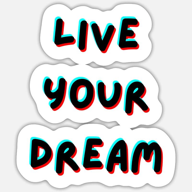 Sticker Größe S (10 x 10 cm) - 