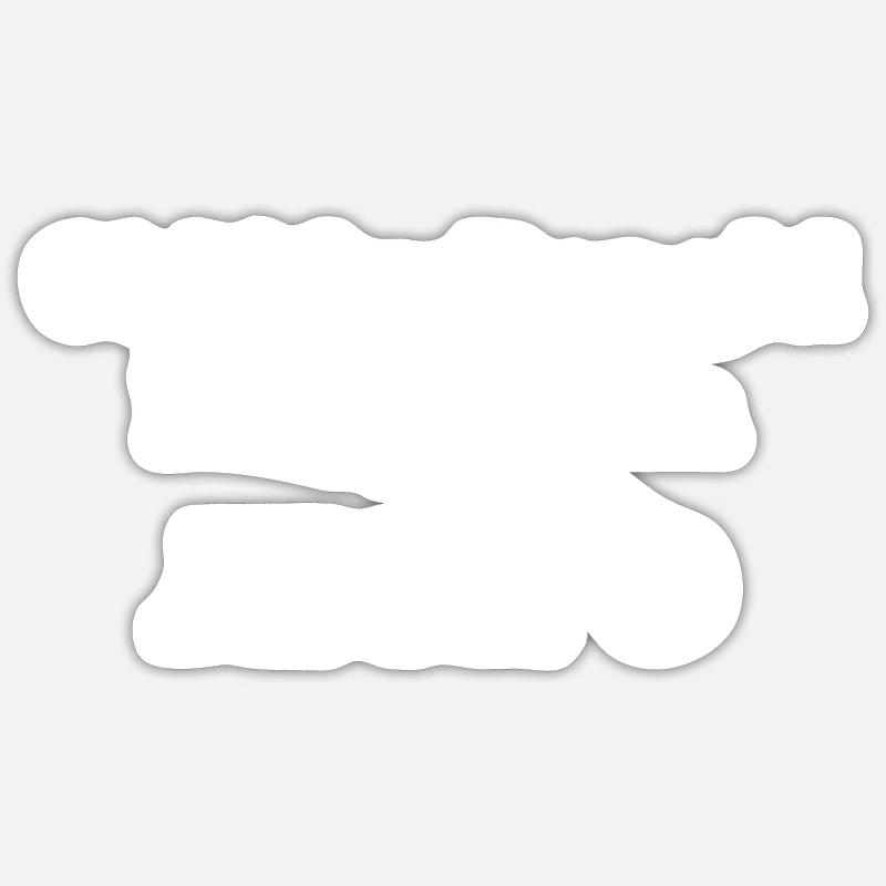 Machine Learning AI Data Science Heartbeat Data - Sticker taille S (10 x 10 cm) - blanc mat