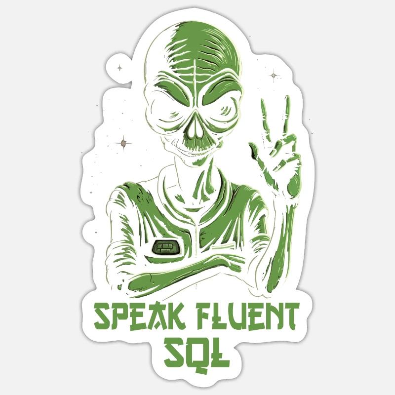 Data Analyst Data Protection Officer - Sticker size S (10 x 10 cm) - white matte