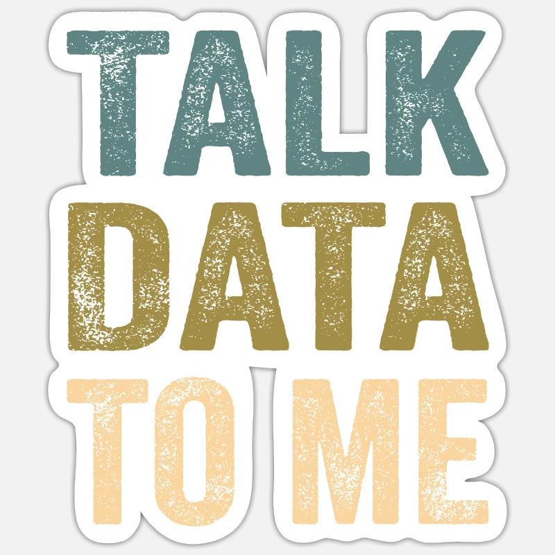 Data Analyst Data Protection Officer Sticker size S (10 x 10 cm)