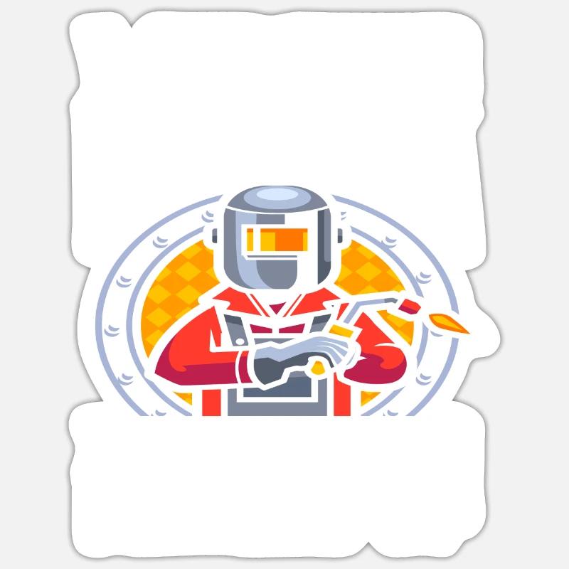 Sticker taille S (10 x 10 cm) - 