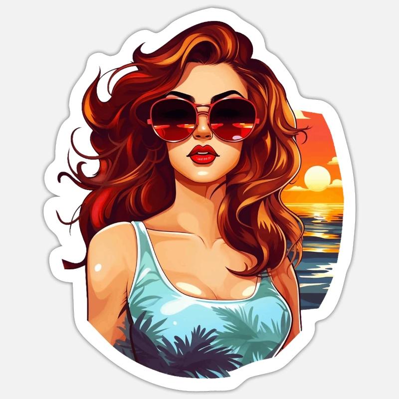 Sticker Größe S (10 x 10 cm) - 