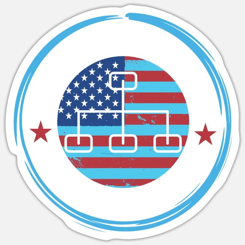 Network Engineer Sticker size S (10 x 10 cm)