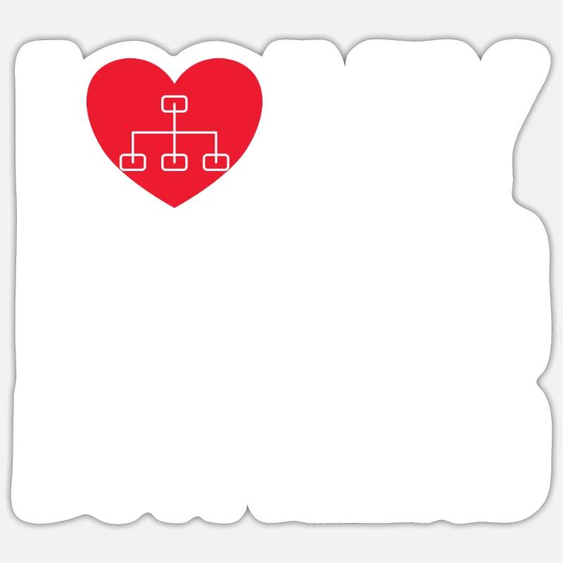Network Engineer - Sticker size S (10 x 10 cm) - white matte