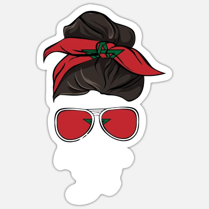 Morocco Sticker size S (10 x 10 cm)