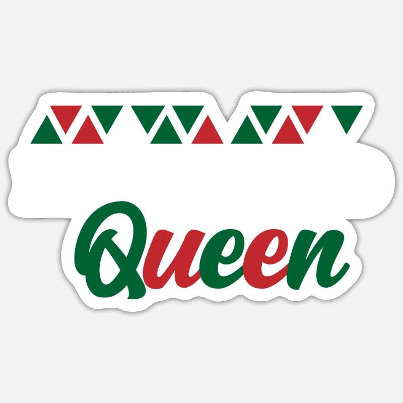 Maroc - Sticker taille S (10 x 10 cm) - blanc mat