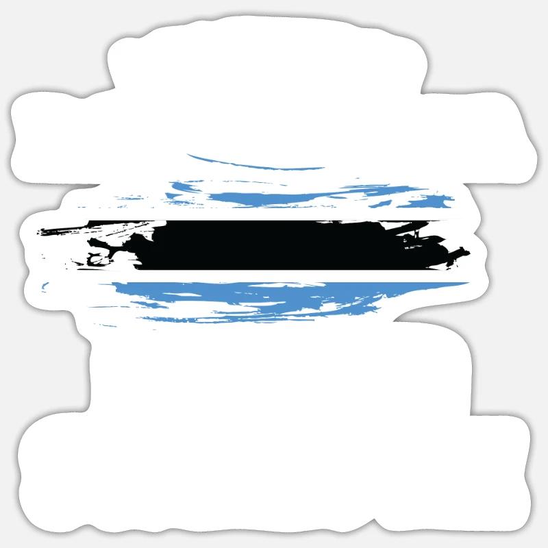 Botswana Ehefrau Sticker Größe S (10 x 10 cm)