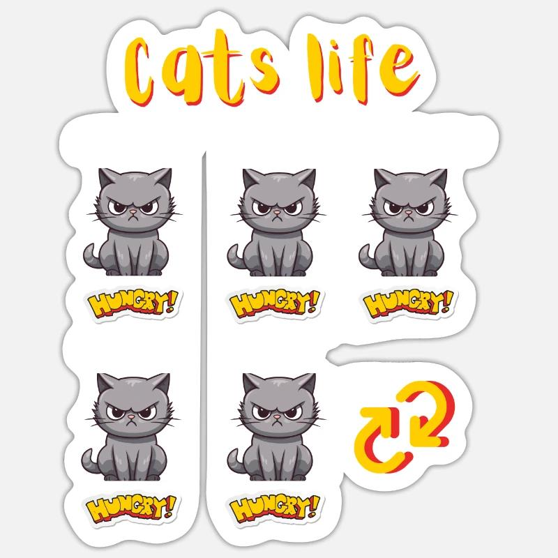 Sticker Größe S (10 x 10 cm) - 